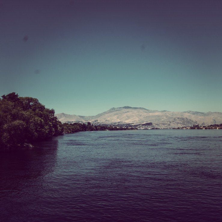The Columbia River (pardon the schmutz on my lens!)