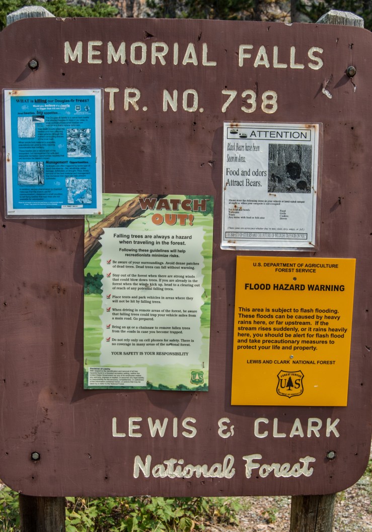 A list of all the things that could potentially kill me on this super short hike...