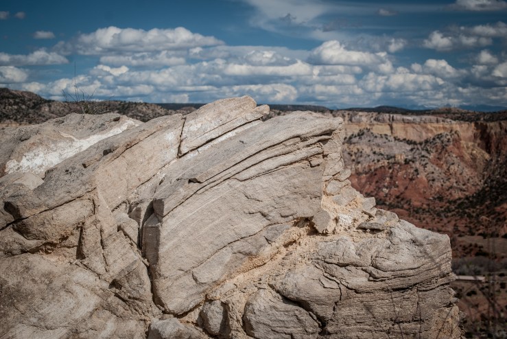 At the top. The perfect spot for some meditation. It was so incredibly quiet...except for the wind!